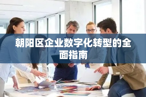 朝阳区企业数字化转型的全面指南