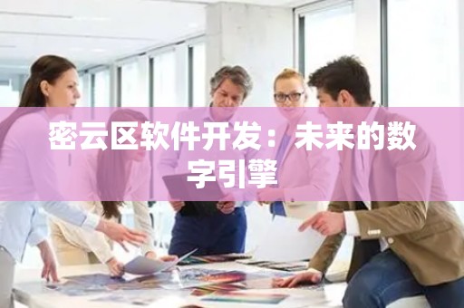 密云区软件开发：未来的数字引擎