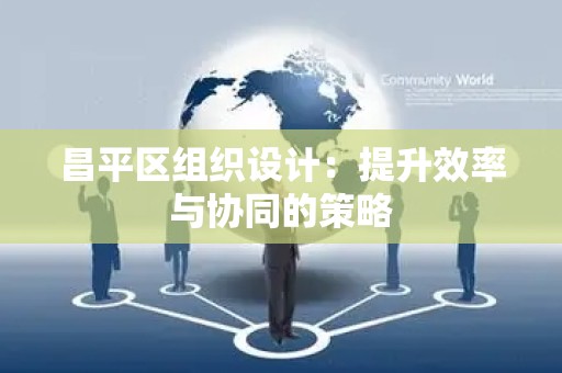 昌平区组织设计：提升效率与协同的策略