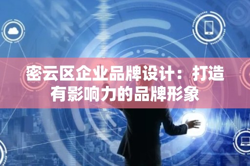 密云区企业品牌设计：打造有影响力的品牌形象