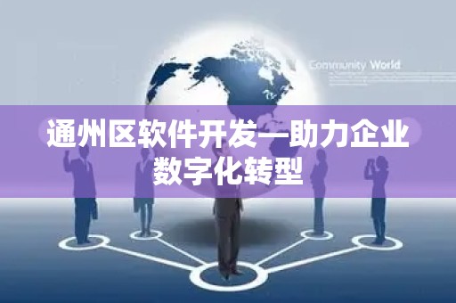 通州区软件开发—助力企业数字化转型