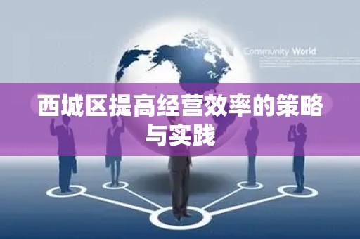 西城区提高经营效率的策略与实践