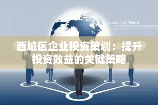 西城区企业投资策划：提升投资效益的关键策略