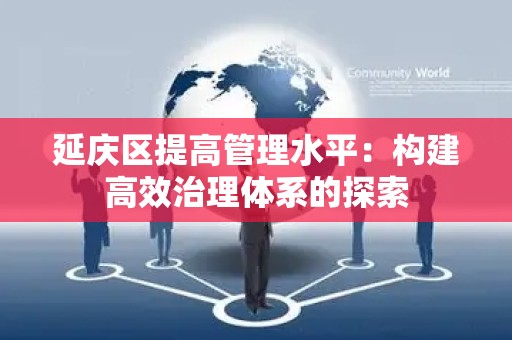 延庆区提高管理水平：构建高效治理体系的探索
