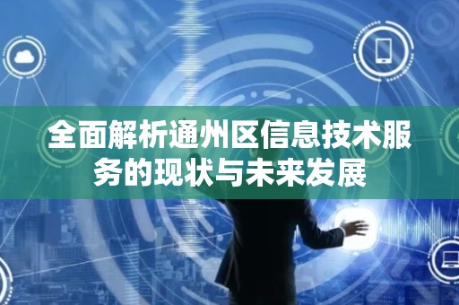 全面解析通州区信息技术服务的现状与未来发展