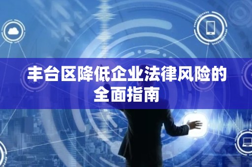 丰台区降低企业法律风险的全面指南
