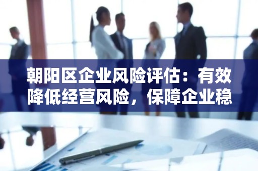 朝阳区企业风险评估：有效降低经营风险，保障企业稳健发展
