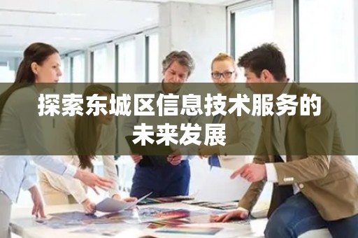 探索门头沟区信息技术服务的未来发展